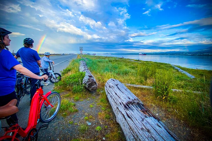 Enjoy serene views out at Ediz Hook in Port Angeles, WA.